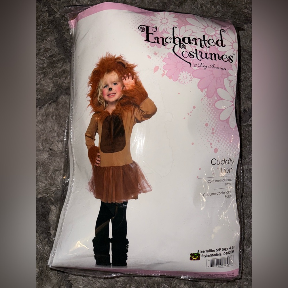 Enchanted Costumes Cuddly Lion Costume
